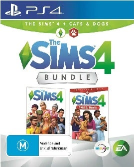 Electronic Arts The Sims 4 Cats And Dogs Bundle Refurbished PS4 Playstation 4 Game